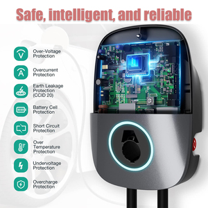 ผู้ผลิตจีนบ้านระดับ 2 AC Wallbox 7kw 11KW 22KW ยานพาหนะสมาร์ทประเภท 1 ประเภท 2 GBT ไฟฟ้ารถ EV Charger - Product Image 2