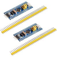 HiLetgo 2pcs STM32F103C8T6 ARM Core Minimum System Development Board Module 64KB Memory 72MHz CPU Learning Board Education Maker