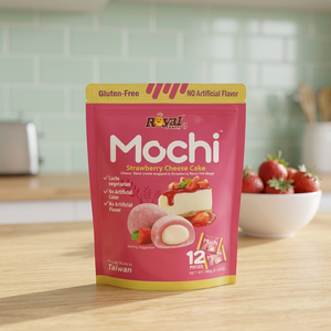 ขนมชีสเค้กสตรอว์เบอร์รีรสญี่ปุ่นแบบใหม่ 180 กรัม*12 ถุง/กล่อง พร้อมรับประกันคุณภาพ 1 ปี ไต้หวัน - Product Image 2
