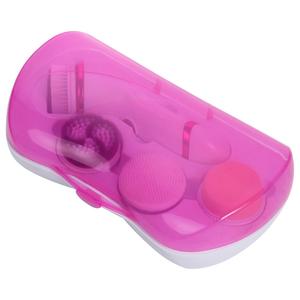 Gran oferta, depurador facial eléctrico portátil con rotación Sónica, resistente al agua, 4-1, cepillo <span class=keywords><strong>de</strong></span> limpieza Facial, masajeador, <span class=keywords><strong>limpiador</strong></span> <span class=keywords><strong>de</strong></span> poros para la cabeza - Product Image 2
