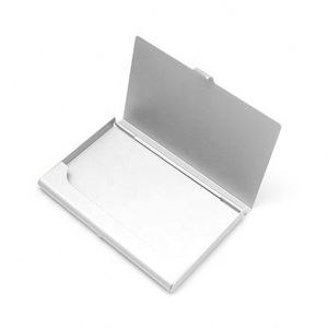 Estuche de Tarjetas de Visita de Aluminio Metálico con Logotipo Personalizado, Impresión en Relieve, Porta Tarjetas de Crédito Bancarias, Regalos Promocionales para Agencias de Viajes - Product Image 4