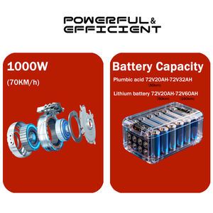 Scooter électrique 72v à grande vitesse en gros, <span class=keywords><strong>moto</strong></span> électrique chinoise à <span class=keywords><strong>prix</strong></span> bas, longue autonomie - Product Image 3