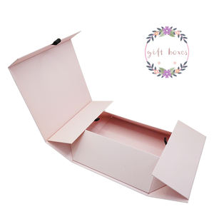 <span class=keywords><strong>Caja</strong></span> de regalo plegable magnética <span class=keywords><strong>grande</strong></span> rosa con logotipo personalizado, <span class=keywords><strong>caja</strong></span> de embalaje de cartón rígido de lujo, <span class=keywords><strong>caja</strong></span> de papel <span class=keywords><strong>para</strong></span> peluca de ropa <span class=keywords><strong>para</strong></span> festivo - Product Image 2