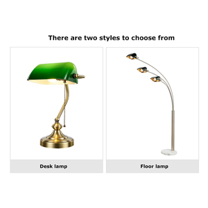 फैक्टरी थोक कार्यालय बेडसाइड स्टील ग्लास पारंपरिक रेट्रो एंटीक बैंक लैम्पे डे टेबल एलईडी टेबल लैंप - Product Image 3