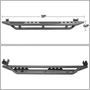 Estribos Laterales, Barras de Protección, Protectores de Rocas para Jeep Wrangler JL 4 Puertas Unlimited 2018-2019 - Product Image 5
