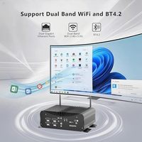 Mini PC sans ventilateur avec processeur puissant et performances efficaces, doté du dernier processeur Intel Core I5-10310U