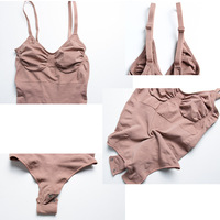 Gainant Sur Mesure Femme Body Sculptant Sans Coutures Short Remonte-Fesses Amincissant Contrôle du Ventre Pour Femmes