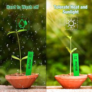 Mini étiquettes pour plante de <span class=keywords><strong>jardin</strong></span>, étiquettes pour pépinière et <span class=keywords><strong>jardin</strong></span>, étiquettes de semis, décoration de carte en plastique - Product Image 3