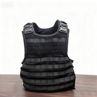 Gilet tactique d'extérieur anti-couteau réglable détachable multifonctionnel portable unisexe en gros