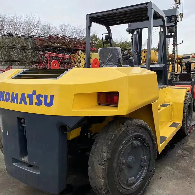 Diesel 12- 16 ton komatsu forklifts diesel used stacker forklift for container