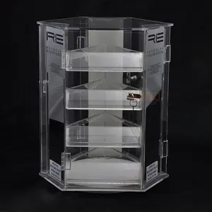 Fashion Transparent Custom Acrylic Watch Display Stand White Watch Display Stand For Store