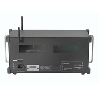 Mezclador Digital Profesional AFS16 de 16 Canales para Montaje en Rack, Caja de Audio Blanca con Control Remoto Inalámbrico Wi-Fi y BT, Control por Tablet