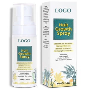 Spray para el Crecimiento del Cabello con Logotipo Personalizado OEM, Cuidado Capilar Orgánico, Aumenta el Grosor, Mejora la Salud del Cuero Cabelludo - Product Image 1