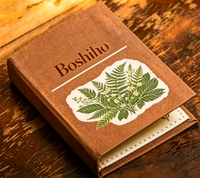 Kit de porte-cartes DIY vintage en cuir véritable, style mini-livre, à double pliage, vierge, multi-fentes, pour couture à la main, avec logo personnalisé
