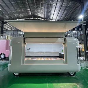 Remolque de comida rápida de cocina móvil para exteriores/Quiosco de comida de cocina móvil/Remolque de camión de comida móvil comercial a la venta - Product Image 1