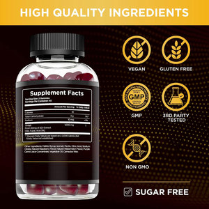 Prix d'usine OEM 85 + traces de minéraux Acide fulvique Shilajit Gummy Boost Energy Pure Himalayan Shilajit Gummy - Product Image 5