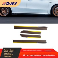 Accessoires de tuning universels pour jupes latérales de voiture, deux pièces, 192 mètres, ajustement standard, des fabricants de Changzhou