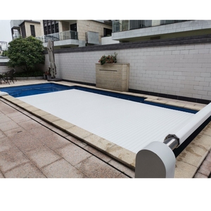 Enrouleur automatique de couverture de <span class=keywords><strong>piscine</strong></span> en PC durable et sécurisé avec télécommande - Product Image 2