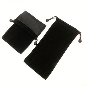 Sac cadeau personnalisé avec cordon de serrage, emballage cosmétique, pochette à bijoux, sacs en velours avec cordon de serrage 10X15CM - Product Image 5