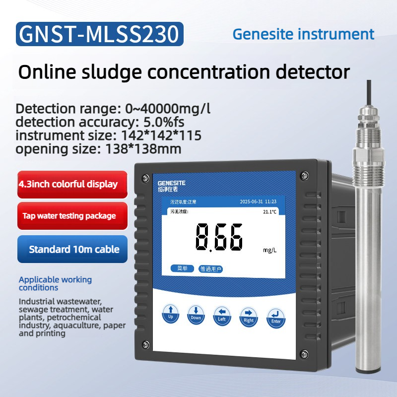 Monitor Online di Concentrazione dei Fanghi GNST-MLSS230