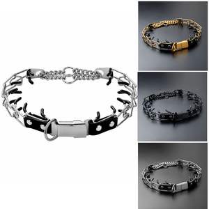 <span class=keywords><strong>Collar</strong></span> de pellizco para perro a prueba de explosiones, <span class=keywords><strong>Collar</strong></span> de cadena de estrangulación de perro antioxidante de acero inoxidable, <span class=keywords><strong>Collar</strong></span> de entrenamiento táctico - Product Image 2