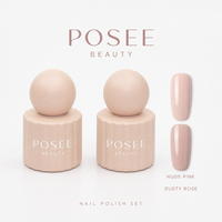 Botella Vacía de Esmalte de Uñas de Vidrio Blanco de Alta Calidad con Tapa Cuadrada Morada Rosa de 12.2ml, Personalizable con Serigrafía, Cierre Sellado, Modelo 40.9G