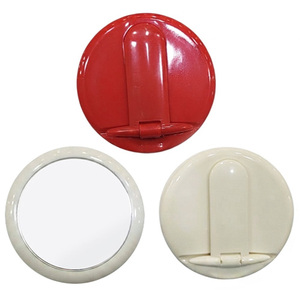 Miroir pliable à poignée ronde se transforme en support pour table de toilette portable et utilisation en voyage - Product Image 2