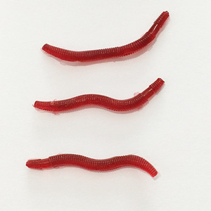 Leurre souple artificiel en PVC, ver rouge, ver <span class=keywords><strong>de</strong></span> <span class=keywords><strong>terre</strong></span> bionique, pour la pêche <span class=keywords><strong>au</strong></span> saumon, <span class=keywords><strong>au</strong></span> poisson-chat, <span class=keywords><strong>au</strong></span> brochet et aux poissons d'eau douce - Product Image 4