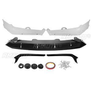 Kit de 3 lames de pare-chocs avant pour Honda Accord 10ème génération 2018-2020, style ACR, séparateur de pare-chocs avant - Product Image 1