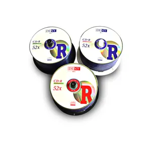 Grosir OEM Grosir Manufaktur Cakram Profesional Cd-r Kosong Populer dengan 52x