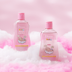 <span class=keywords><strong>Disaar</strong></span> 2 en 1 Shampooing et Gel Douche pour Bébé Beurre de Karité Beurre de Cacao Tea Tree Nettoyage Doux Nourrissant Soin de la Peau et des Cheveux du Bébé - Product Image 1