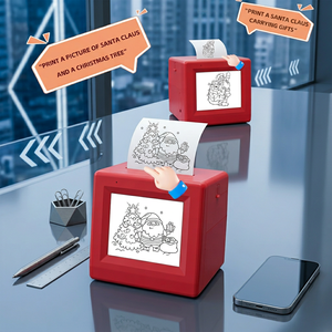 <span class=keywords><strong>Imprimante</strong></span> de poche sans encre portable sans fil, commande vocale IA, étiqueteuse de photos et d'autocollants pour enfants, <span class=keywords><strong>smartphone</strong></span>, logo personnalisé - Product Image 3
