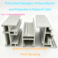 Fournisseur de fenêtres en fibre de verre et polyuréthane, fenêtre coulissante à haute étanchéité, fenêtre en polyuréthane isolée thermiquement pour villa et maison
