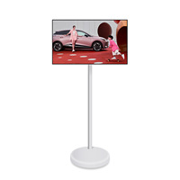 Televisor Inteligente Portátil de 21.5/27/32 Pulgadas, Bestie Mobile Android 13, Pantalla Táctil, con Batería Integrada y Altavoz
