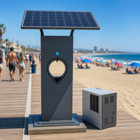 Distributeur d'eau froide solaire, fontaine à eau publique, refroidisseur d'eau pour parcs, écoles et espaces extérieurs