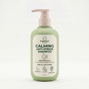 Champú <span class=keywords><strong>para</strong></span> Mascotas OEM Calmante y Antiestrés con L-Teanina, Sin Perfume, Limpiador Suave Hipoalergénico, Gel de Baño <span class=keywords><strong>para</strong></span> Gatos, Alivio de la Ansiedad - Product Image 6
