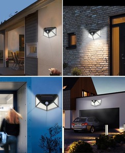 Amazon Bestseller 600 Lumen Solar-Bewegungssensor LED Wasserdichte Außenwandleuchte 3 Modi Gartenleuchte 2 Jahre Garantie - Product Image 3