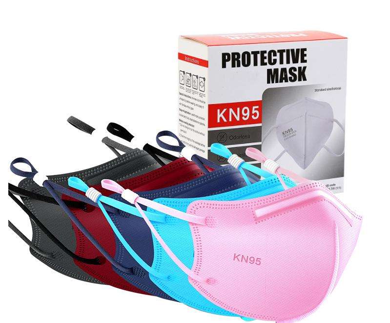 Fuyang xinyuan Colored KN95 Face Masks kids mask with Adjustable Ear Loop for Boys Girls