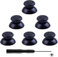 5 paires de Baguettes avec Tournevis Cruciforme Remplacement Manette Bâton de Pouce pour PS4 Contrôleur Gamepad