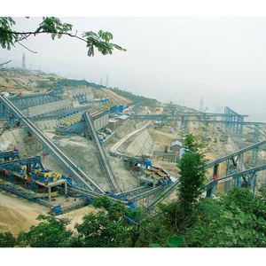 Máy nghiền búa một giai đoạn máy nghiền đá Máy Nghiền búa Máy Nghiền để khai thác vàng Máy Nghiền búa đá với băng tải - Product Image 2