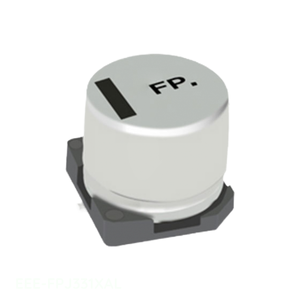 Condensador de Aluminio SMD de Montaje en Superficie, Canal del Fabricante, 330uF, 20%, 6.3V, EEE-FPJ331XAL - Product Image 1