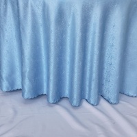 Nappe en polyester de couleur unie pour restaurant, mariage, fête, banquet