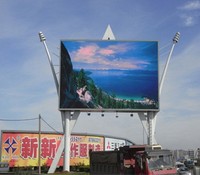 Panel Impermeable de 960x960 mm, Módulo de Pantalla RGB de Alto Brillo de 8000 cd, Matriz de 256x128 mm, 32x16 P8, Letrero LED para Publicidad Exterior
