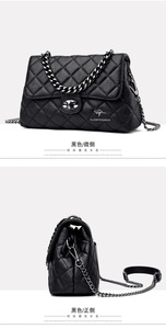 Petit sac à bandoulière pour femmes, couleur unie, sacoche tendance, sacoche multifonction pour téléphone - Product Image 4