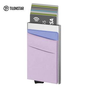 Portefeuille compact en aluminium TILONSTAR TVC104, cadeaux d'entreprise en gros, porte-cartes de crédit RFID - Product Image 3