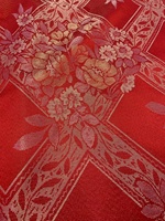 Tissu de matelas jacquard tissé à motif floral de haute qualité