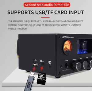 BRZHIFI M7 Desktop Mini Fever Sound Amplifier Mesin All-in-one Penguat Suara Rumah Tangga Stereo Bile Machine - Product Image 2