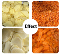 Trancheuse à légumes à grande vitesse, déchiqueteuse automatique pour pommes de terre, patates douces, gingembre, fruits et légumes