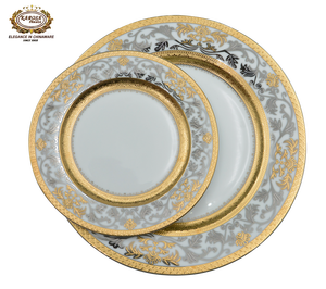 Service de bols personnalisé de luxe en or allemand, design royal, pour 6 ou 12 personnes - Product Image 2