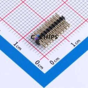 MTP315-1210S1 Pin Header Through hole Component (THT),P=1.27mm Connector 2x10P 1.27mm Double Row 20P - Product Image 1